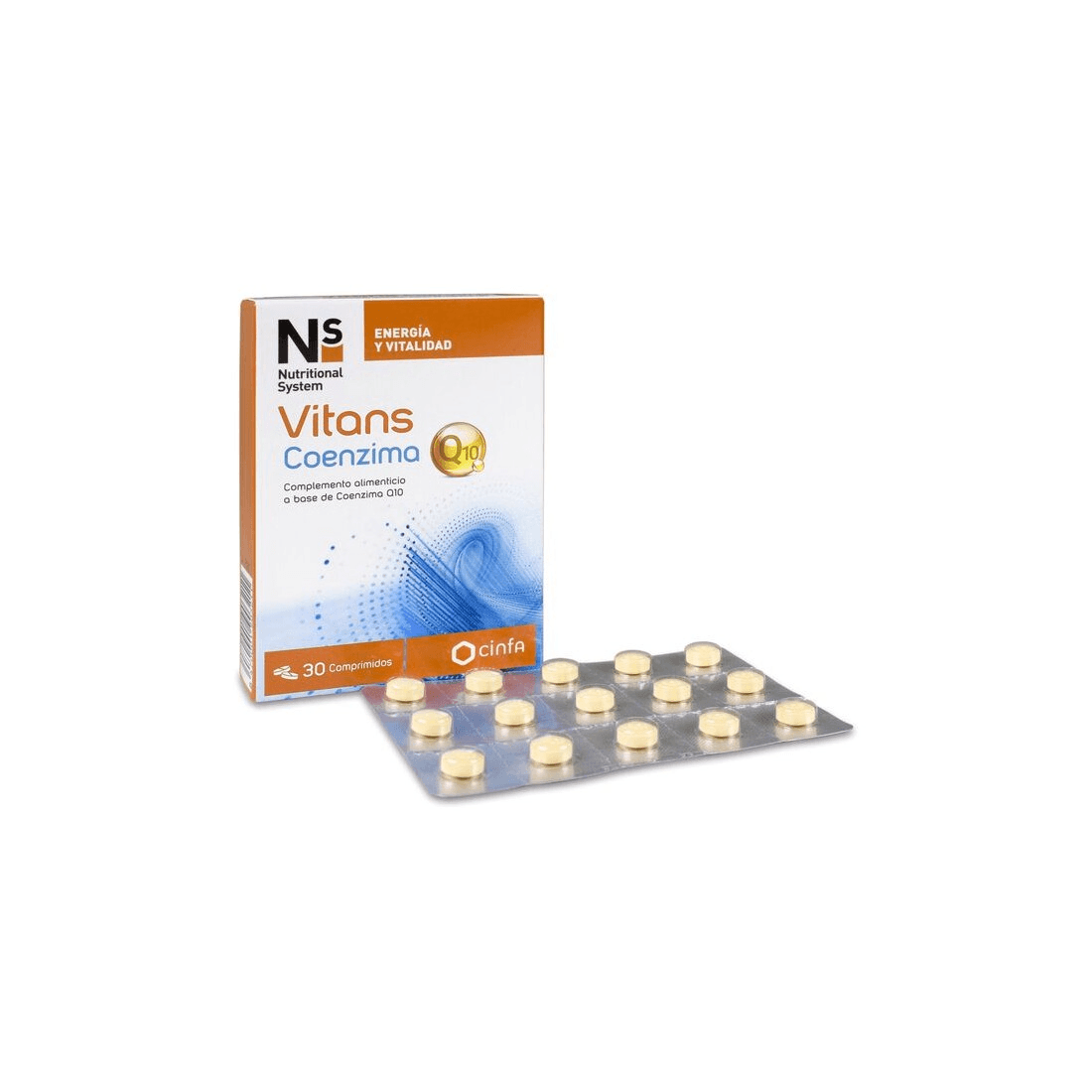 NS Nutritional System Vitans Coenzima Q10 30 comprimidos